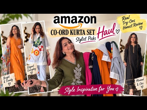 Amazon Best Quality & Design Co-ord Kurta Sets | Fashion Stylist Top Picks | Thehopestory