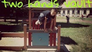 How to TWO HANDS VAULT