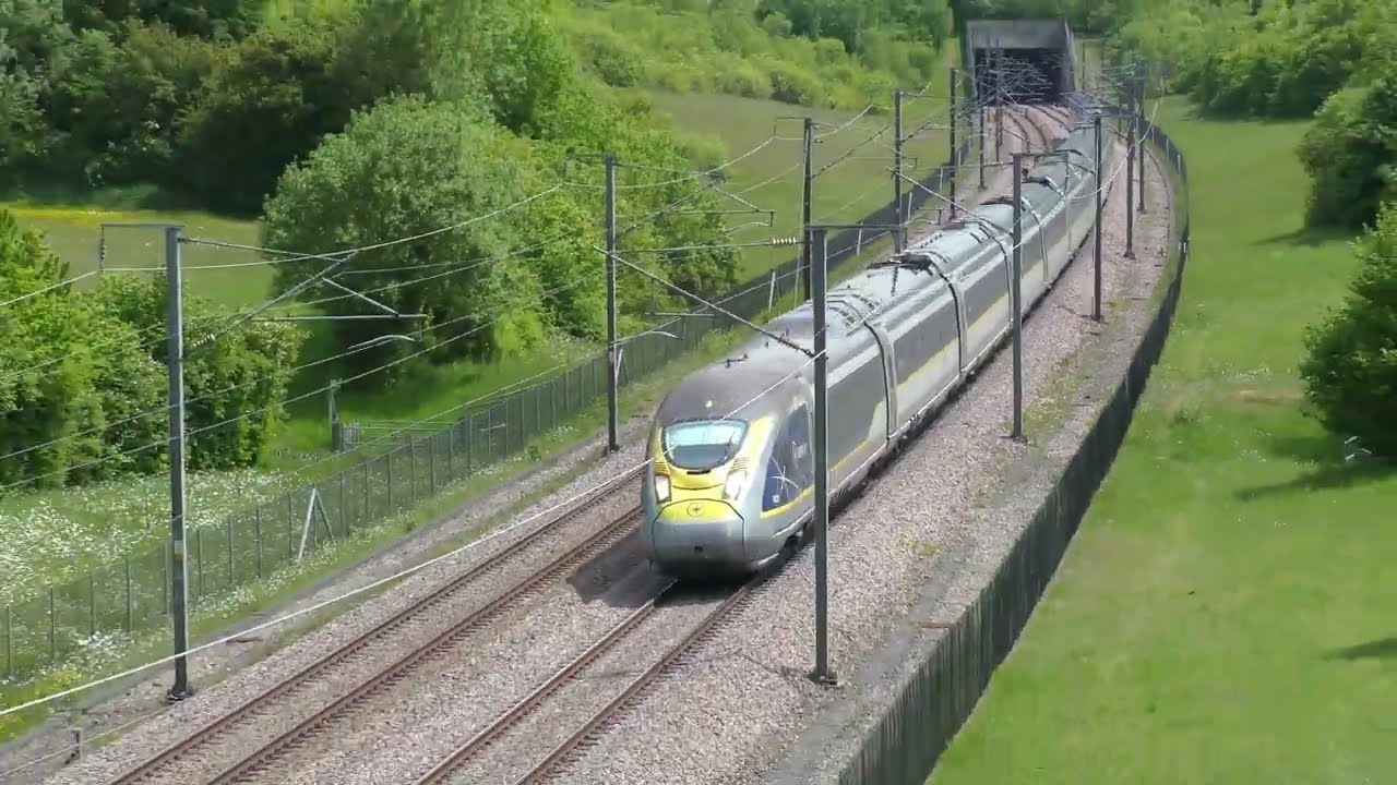 High Speed Trains at Boxley Tunnel, HS1 - 20/05/25