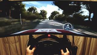 WRC 23 Wheelcam POV - Toyota Yaris Rally1 - Creator Series Sardinia Stage 3