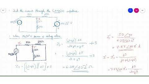 Superposition Theorem on Steady state Sinusoidal Circuits