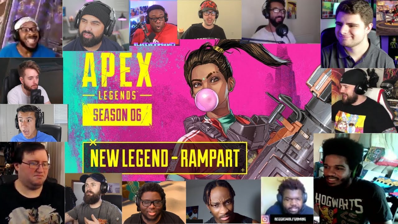 Everybody React To Meet Rampart – Apex Legends Character Trailer