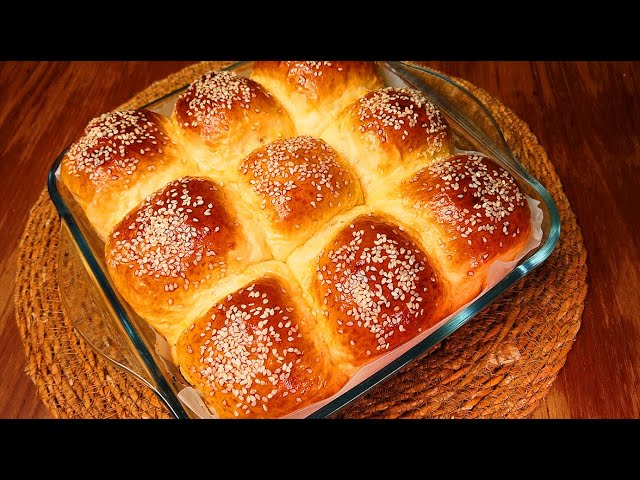 Try this Soft and Fluffy Stuffed Bread Recipe! Easy and Delicious Homemade Bread Rolls Recipe! class=