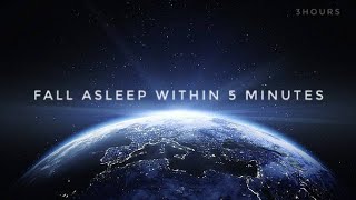 Fall asleep in 5 minutes watching the beautiful Sun and the Earth ★ - Stress Relief, Relaxing