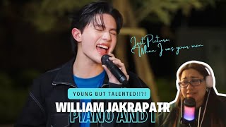 William LYKN x TorSaksit (Piano & i Live) | Reaction #ภาพสุดท้าย #pianoandi #williamjkp #reaction