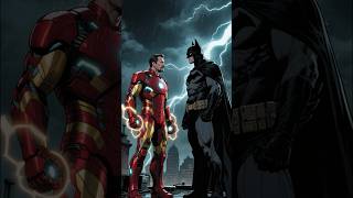 Iron Man vs Batman  The War of Intellect #asmr #epicbattle #IronMan #Batman #DCV #Marvel #Superhero