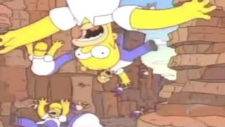 Homer Simpson ‘Doh’ - Falling down a Cliff | The Simpsons Catchphrase