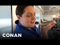 Lauren Ash Pranked Her Mom With A Fake Pregnancy | CONAN on TBS