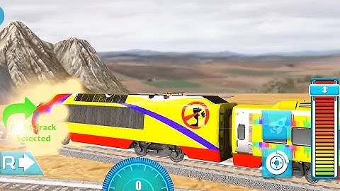 Euro Train Driver Sim 2020: 3D Train Station Games - Racing Mode - Level 2 Fail Can