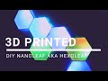 3D Printed DIY Nanoleaf - Hexoleaf!