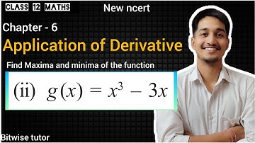 Find local maxima and local minima of the function f of x equal x cube minus 3 x
