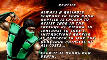 Ultimate Mortal Kombat 3: Reptile Very Hard/Master Ladder Playthrough (Xbox 360) (1080p 60fps)