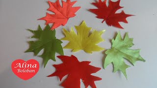Красивый Осенний Листочек / D.I.Y. Hermosa hoja de otoño Красивый Осенний Листочек / D.I.Y. Hermosa hoja de otoño