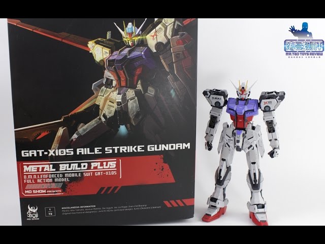 涛哥测评】METAL BUILD PLUS AILE STRIKE GUNDAM review SEED MOSHOW