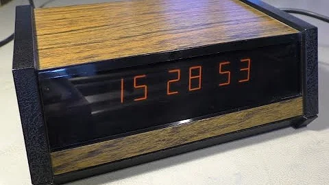 Heathkit Digital Clock from 1973 "GC-1005" (PWJ204)