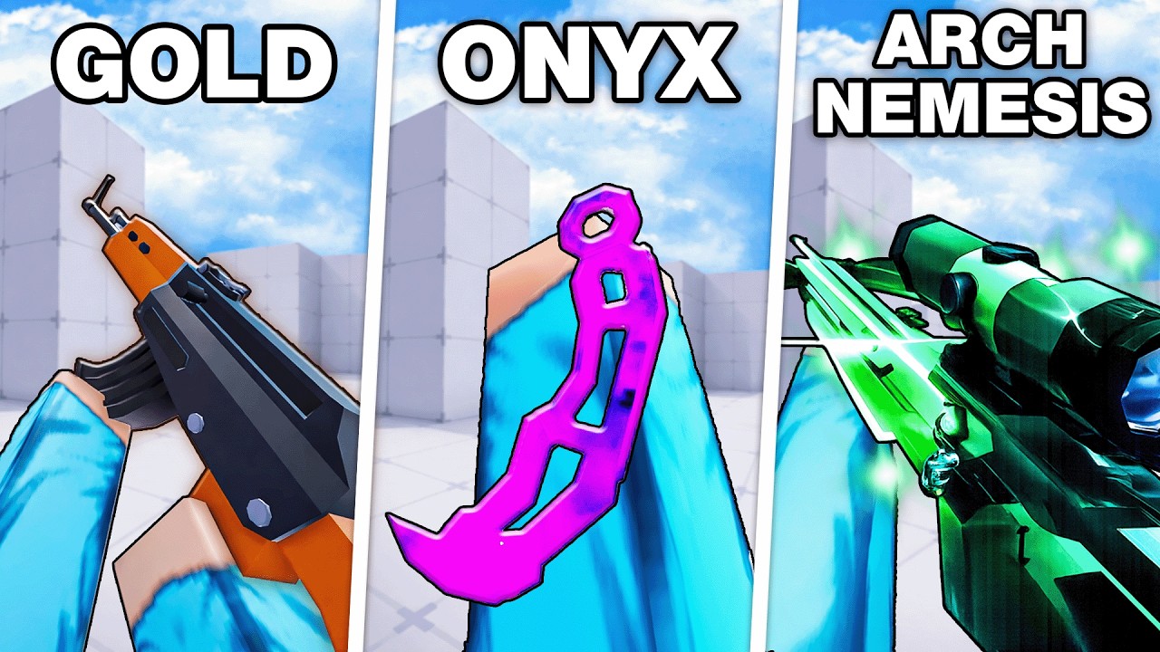 Winning With EVERY RANK’S LOADOUT in Rivals!