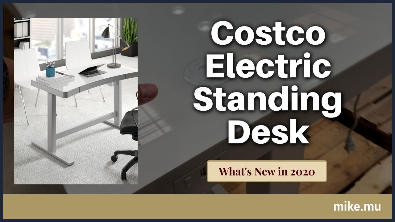 Tresanti Powered Adjustable Height Desk At Costco | 2020 Quick Look -  Youtube