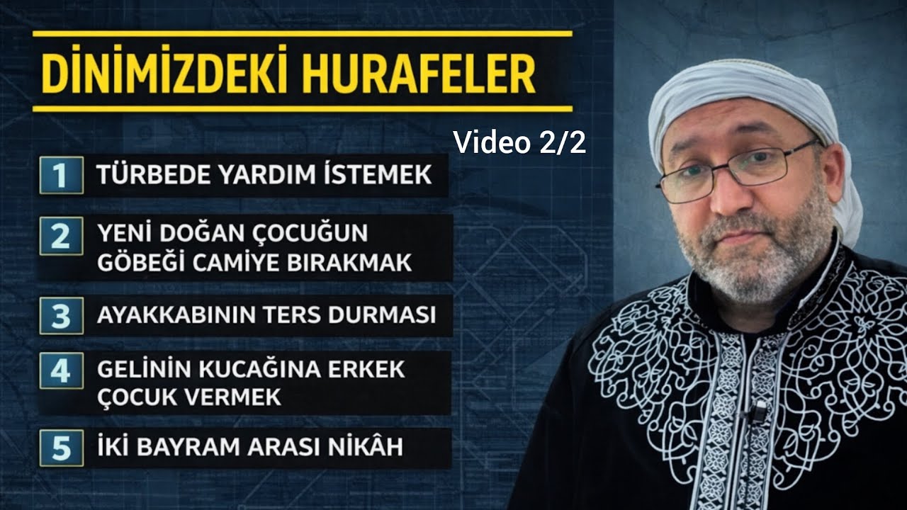 DİNİMİZDEKİ HURAFELER (2/2)  #mehmeteminkutluay #ilahiemir