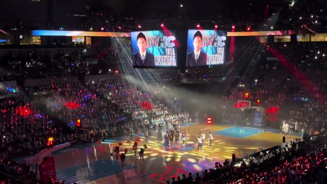 Bリーグ開幕戦　佐賀バルーナーズvs琉球ゴールデンキングス