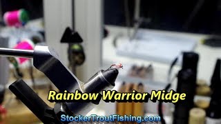 Quick Tie - Rainbow Warrior Midge