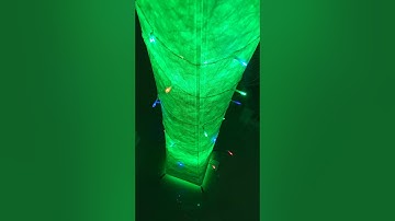 Decoration Floor Lamp LEONC design with RGB color change light bulbs &Fairy String