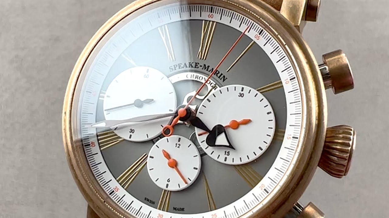 Speake-Marin London Chronograph Limited Edition 594208060 Speake