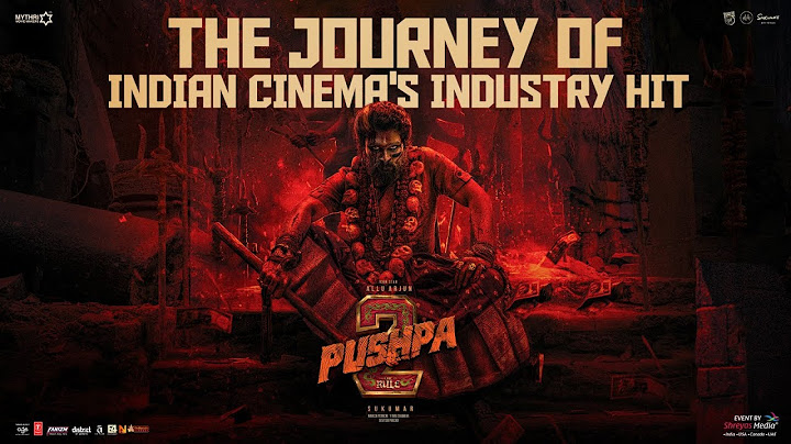 The Journey of Indian Cinema's Industry Hit Pushpa 2 The Rule | Shreyas Media