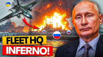 Ukrainian Drones HUNTED DOWN Black Sea Fleet