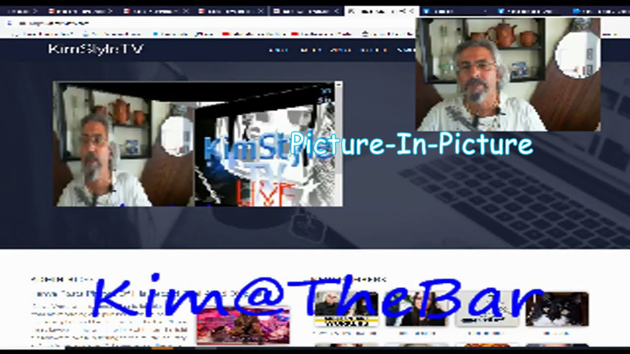 002- KimstyleTv Live - Using Picture-In-Picture