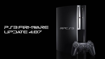 PS3 Firmware Update 4.87 Is Out - RPCS3 Quick Guide