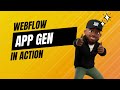 Build Tools Fast from Prompt to Production with Webflow App Gen