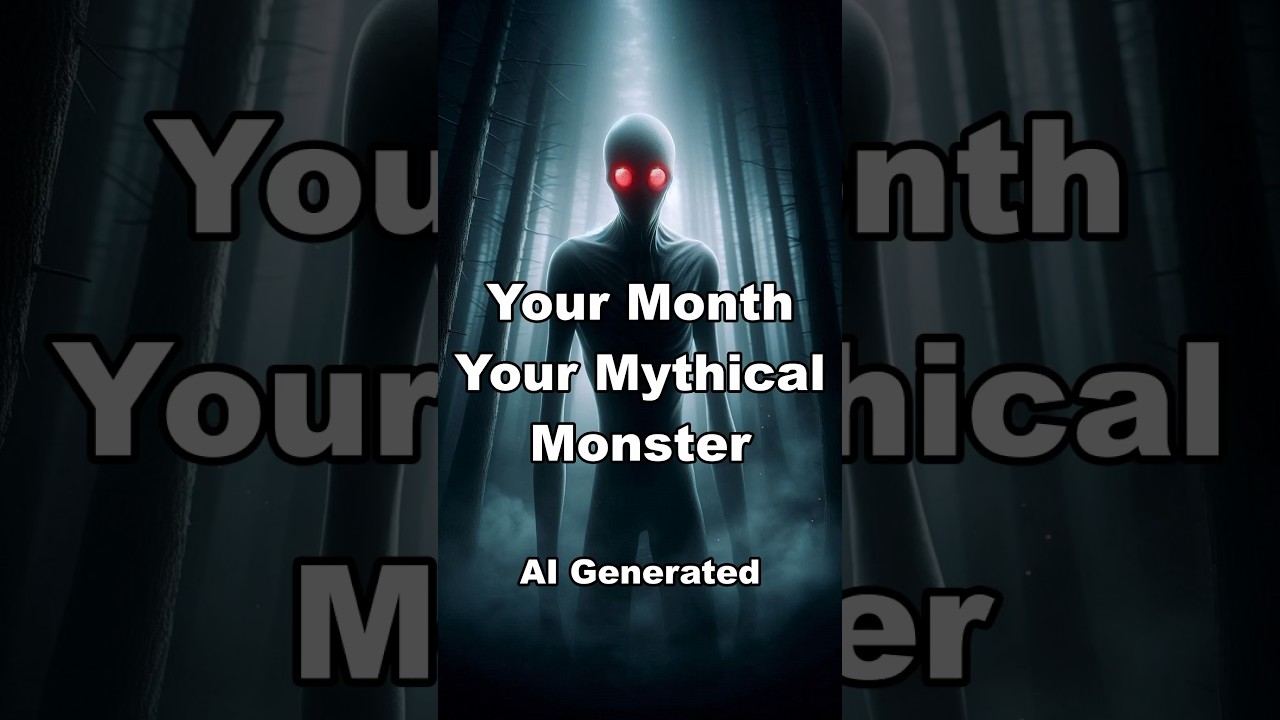 Your Month Your Mythical Monster