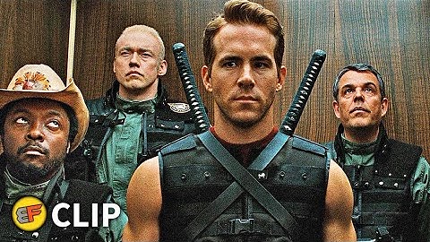 Deadpool/Wade Wilson Deflecting Bullets Scene | X-Men Origins Wolverine (2009) Movie Clip HD 4K