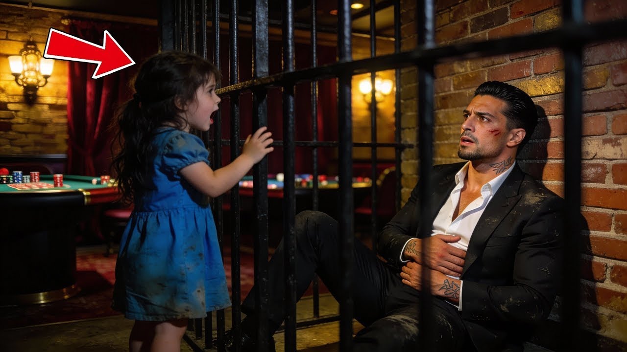 No llore, señor    mi mamá lo salvará, dijo la niña al jefe de la mafia que estaba atrapado alli