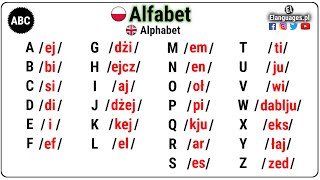 Alfabet angielski wymowa - Alphabet in English