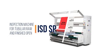 Comatex Inspection Machine For Tubular And Open Width Knit Raw Finished Mod. Isd Sp