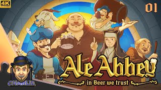 FULL RELEASE! OUR BEER BREWING MONESTARY! - Ale Abbey Gameplay