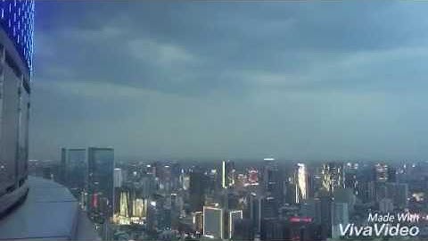 From the top of Sichuan Tower of China