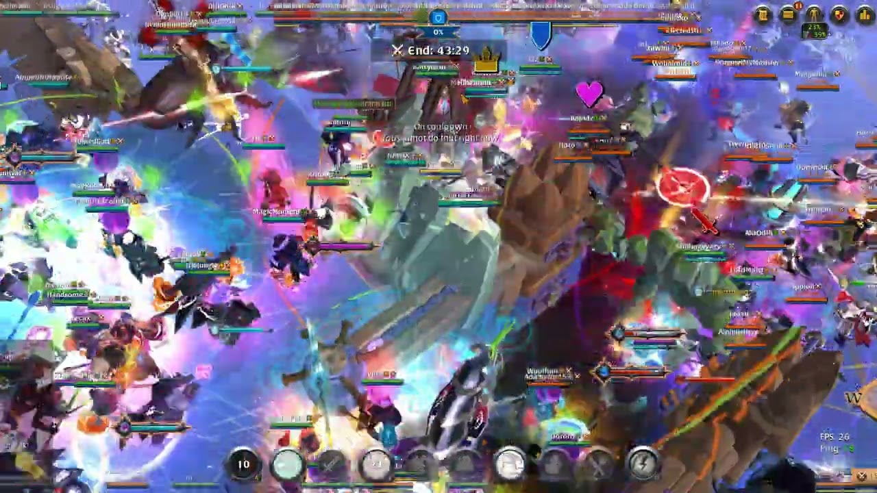 Albion Online - Skoggangr VS 93 Alliance - 150 Kills 25 Deaths