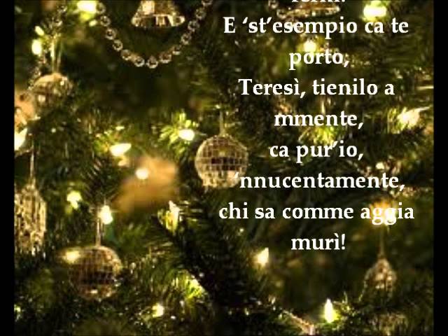 Poesia Di Natale Napoletano.Salvatore Di Giacomo Buono Natale Le Videopoesie Di Gianni Caputo Youtube