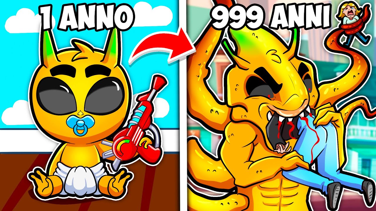 DIVENTO UN ALIENO PAZZO E UCCIDO TUTTI NEL SIMULATORE DI VITA REALE?! HO ANCHE I TENTACOLI! *EPICO*