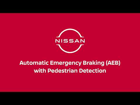 2027 Nissan Frontier - Automatic Emergency Braking (AEB) with Pedestrian Detection