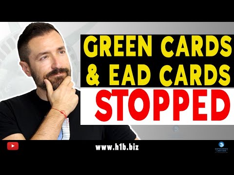 USCIS Budget Crisis: GREEN CARD and EAD printing STOPPED | Immigration Update | USCIS News Update