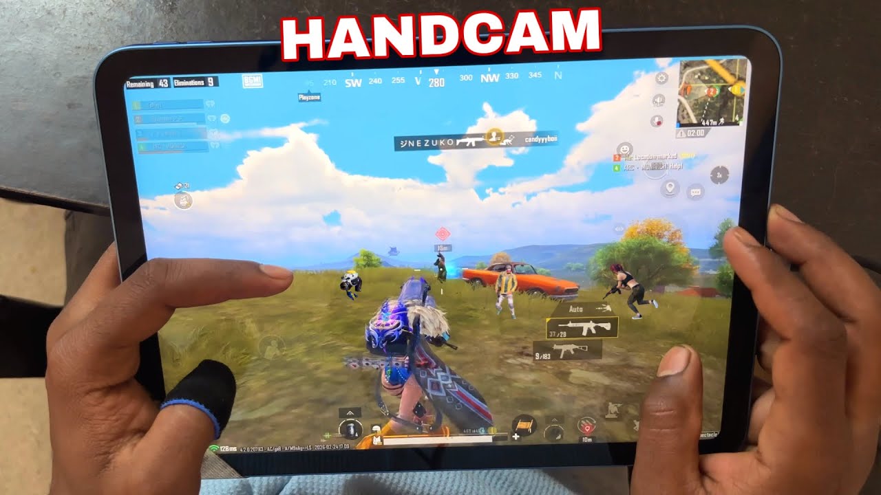 iPad 11th Generation BGMI Gameplay - Unknown X Gaming