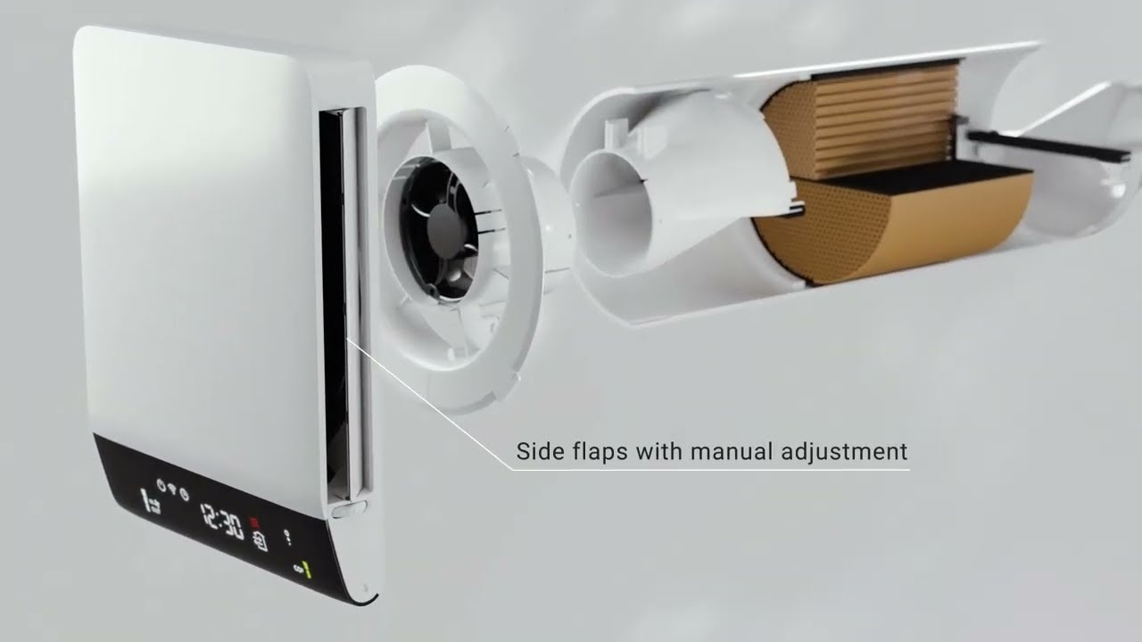 BREEZY ECO - Single-Room Ventilator with Heat Recovery