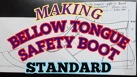 Requested shoe and boot designs - 4 (making bellow tongue safety boot standard) ‎@designershoes1888