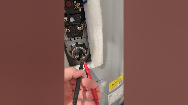 No Hot Water? How To Check A Water Heater Element #apartmentmaintenance #maintenance