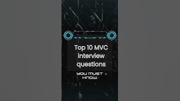 Top 20 ASP.NET MVC Interview Questions You Must Know (2025 Update) #dotnetdeveloper