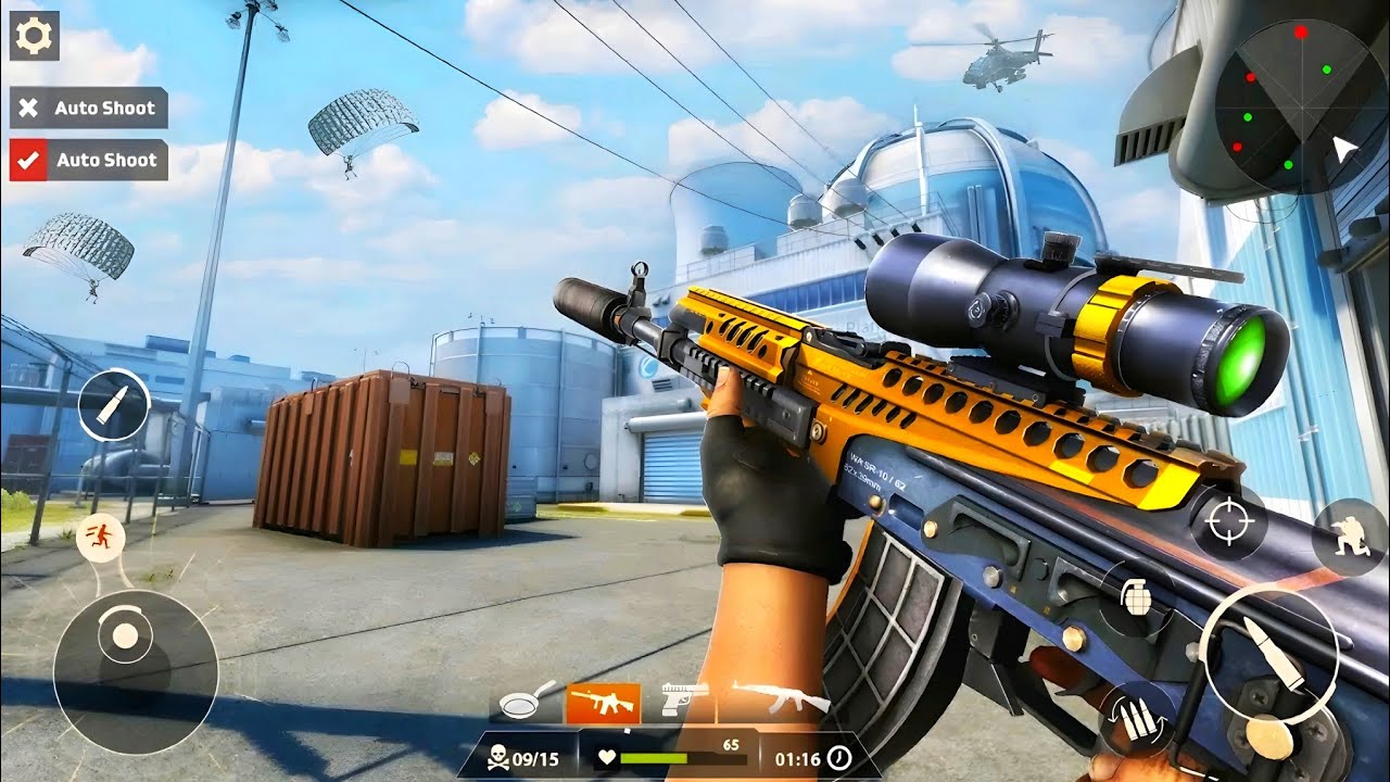 FPS Offline Strike - Gun Games: Android Gameplay 