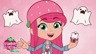 ghost of cupcakes past berry in the big city strawberry shortcake halloween cartoons